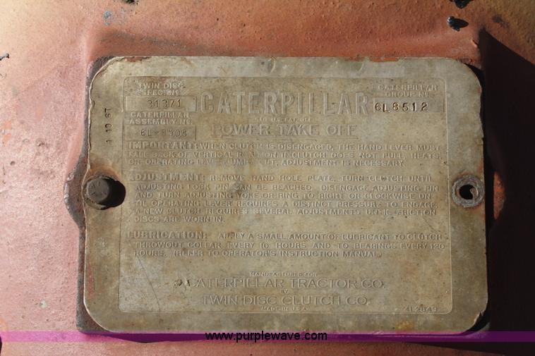 image for item O9824 Caterpillar G342 six cylinder gas engine