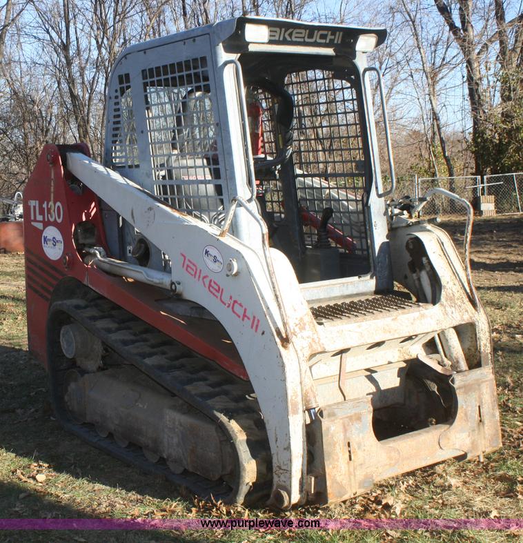 image for item O9871 2004 Takeuchi TL130 skid steer