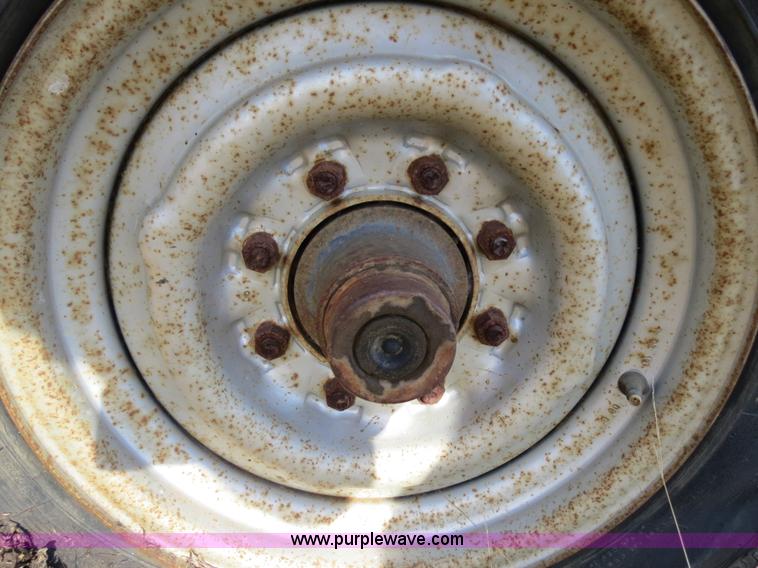 image for item S9511 Shop built skid steer trailer