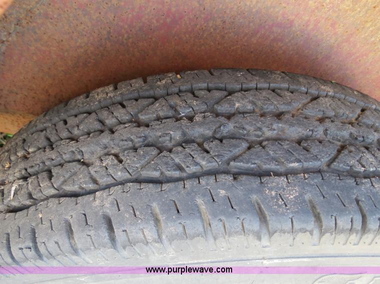 image for item S9511 Shop built skid steer trailer