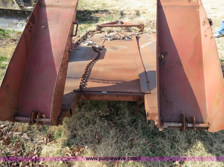 image for item S9511 Shop built skid steer trailer