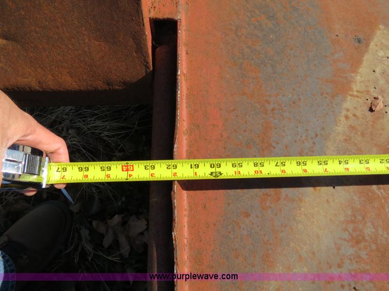 image for item S9511 Shop built skid steer trailer