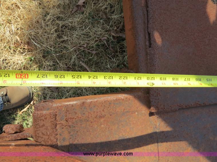 image for item S9511 Shop built skid steer trailer