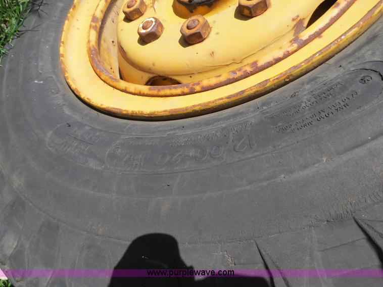 image for item S9512 Shop built hydraulic reel trailer