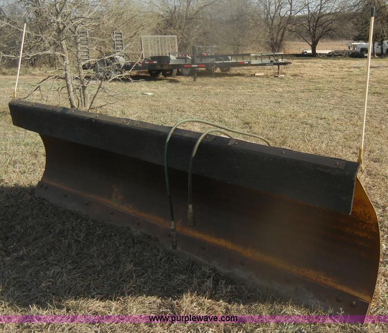 image for item T9610 Meyers M-10 10' skid steer snow plow