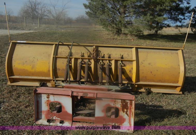 image for item T9610 Meyers M-10 10' skid steer snow plow