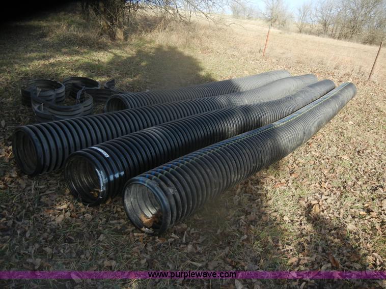 image for item T9618 (4) 12" drainage pipe