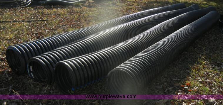 image for item T9618 (4) 12" drainage pipe