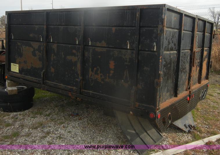 image for item T9619 Shop built 10' dump bed