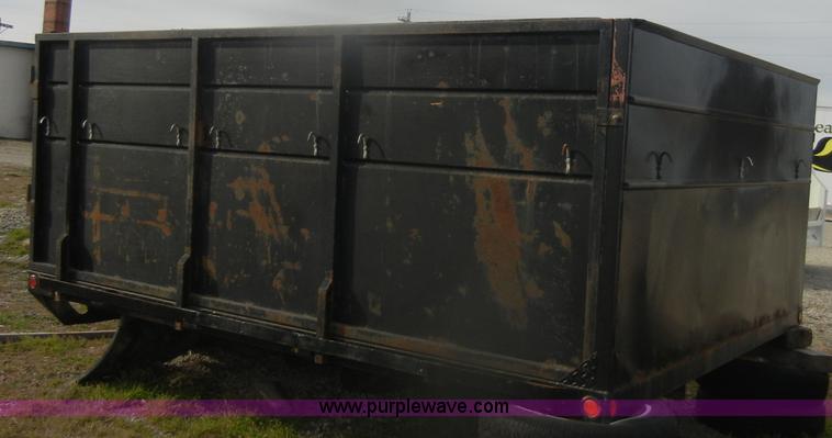 image for item T9619 Shop built 10' dump bed