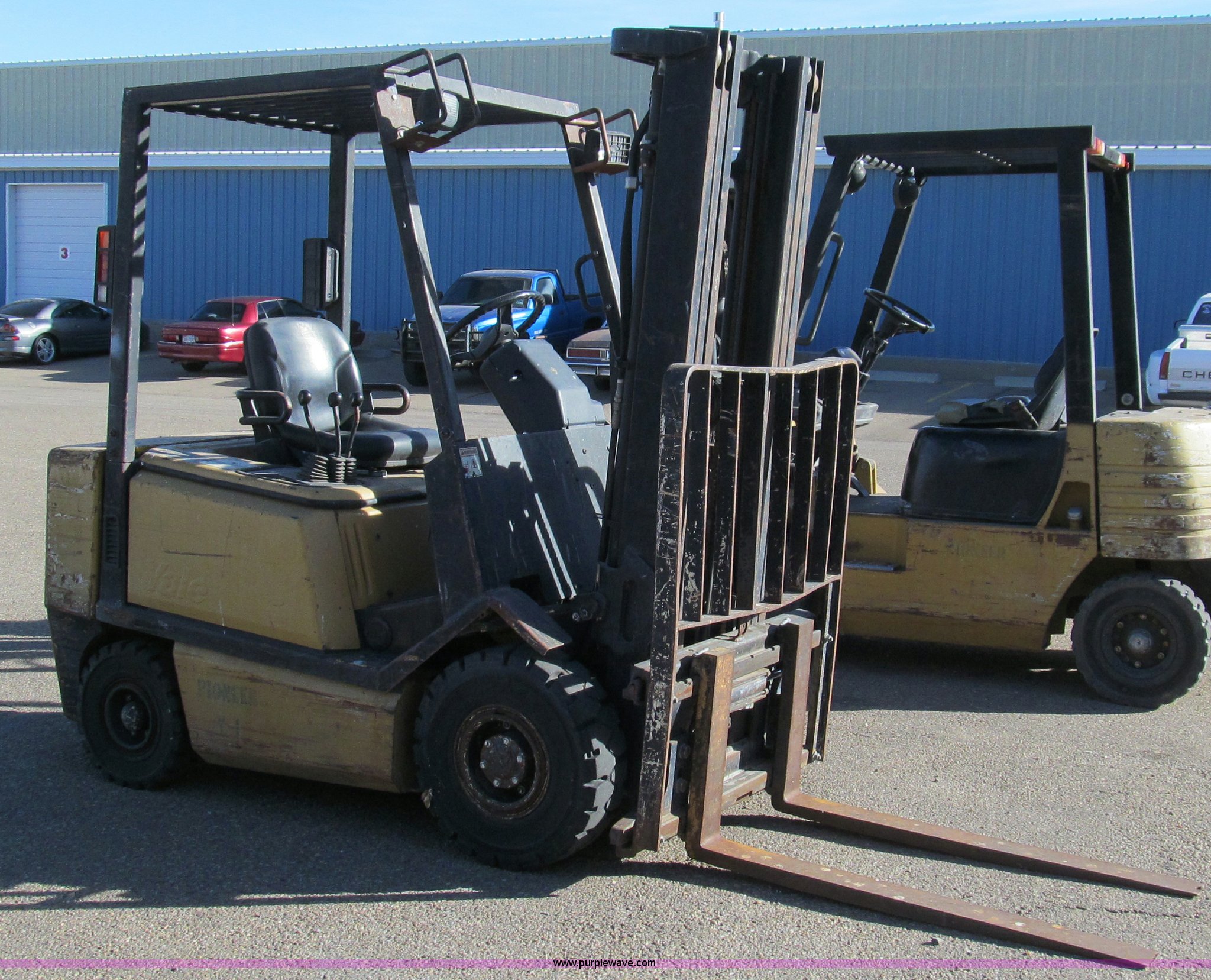 Yale forklift in Amarillo, TX Item C3585 sold Purple Wave