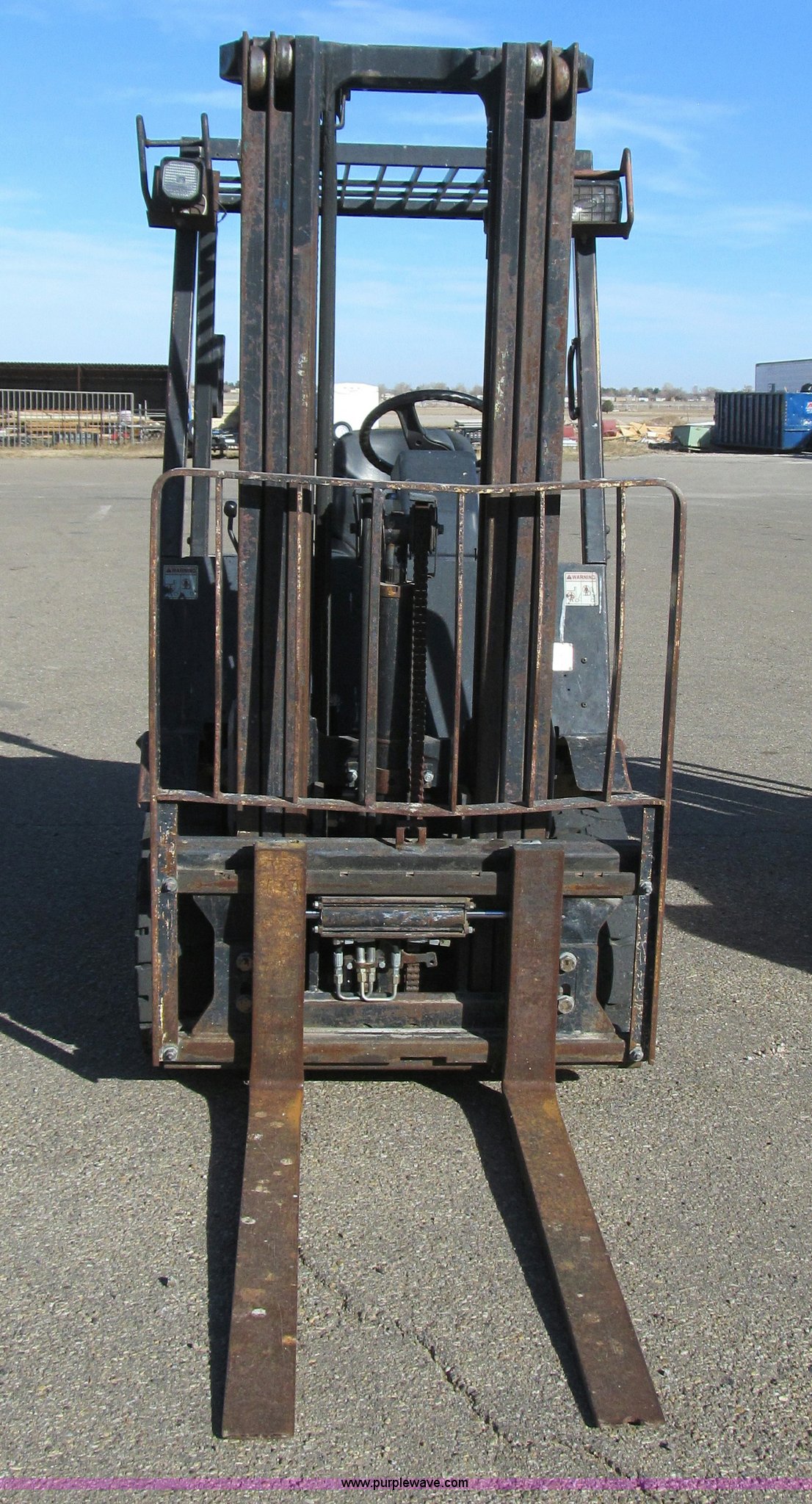 Yale forklift in Amarillo, TX Item C3585 sold Purple Wave