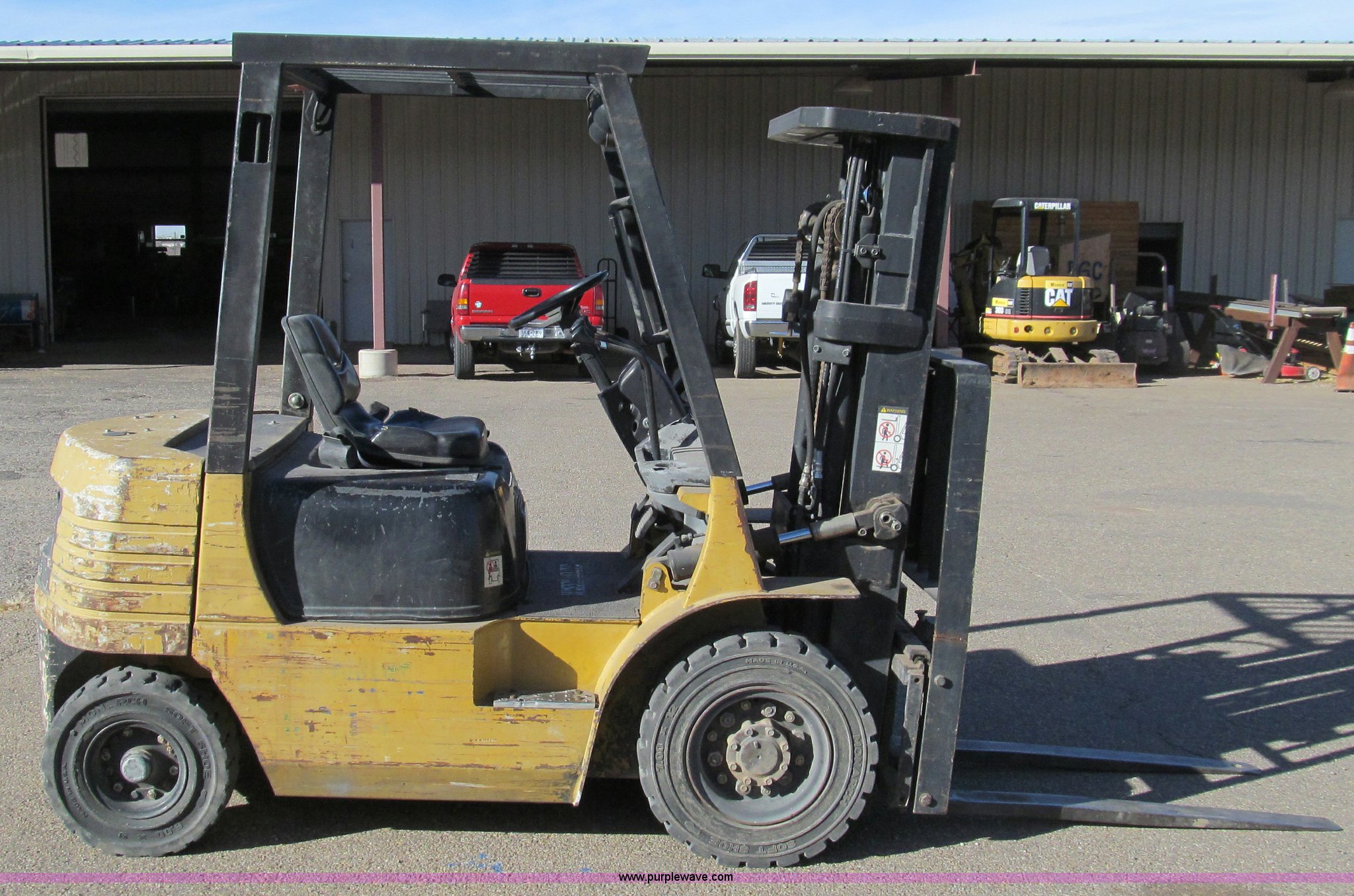 1999 Caterpillar GP20 forklift in Amarillo, TX Item C3586 sold