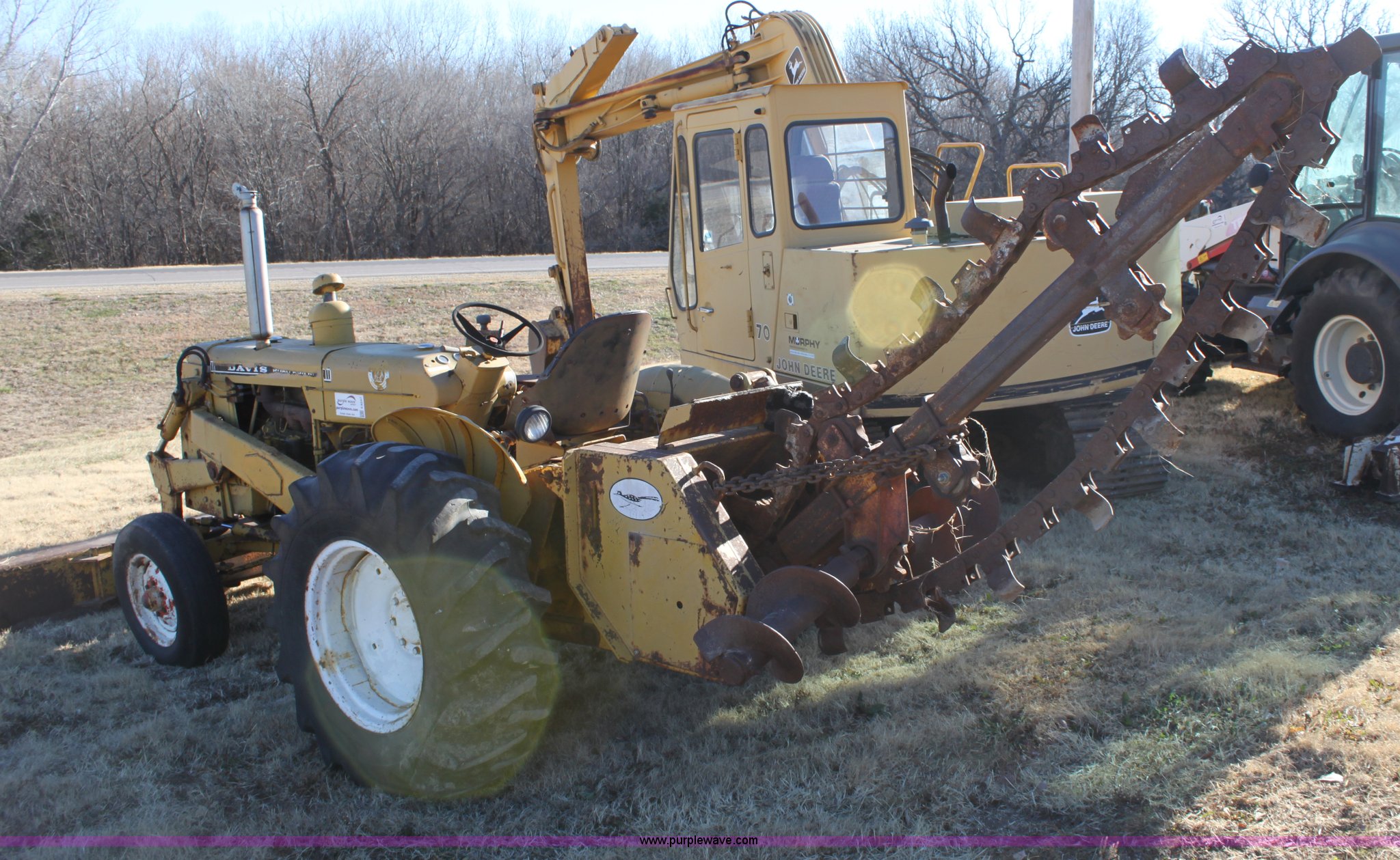 1971 Case Davis Roadrunner trencher in Winfield, KS Item E8247 sold
