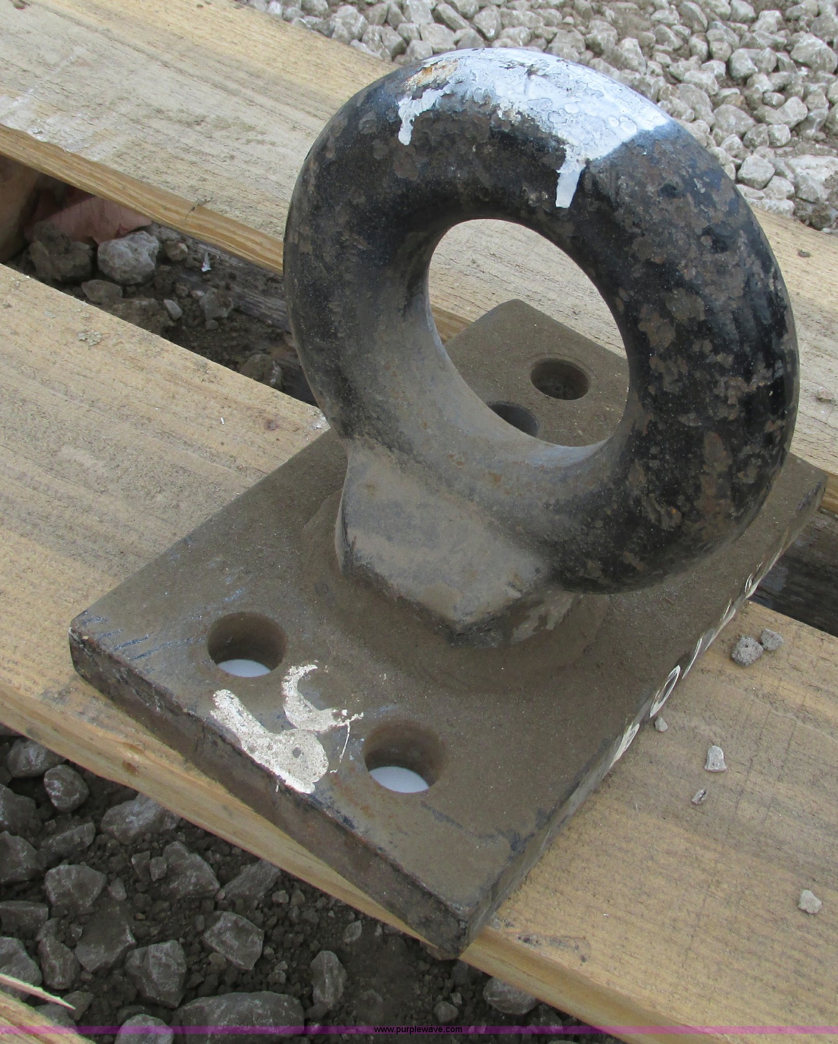 Belsche trailer pintle hitch in Olathe, KS Item F4098 sold Purple Wave