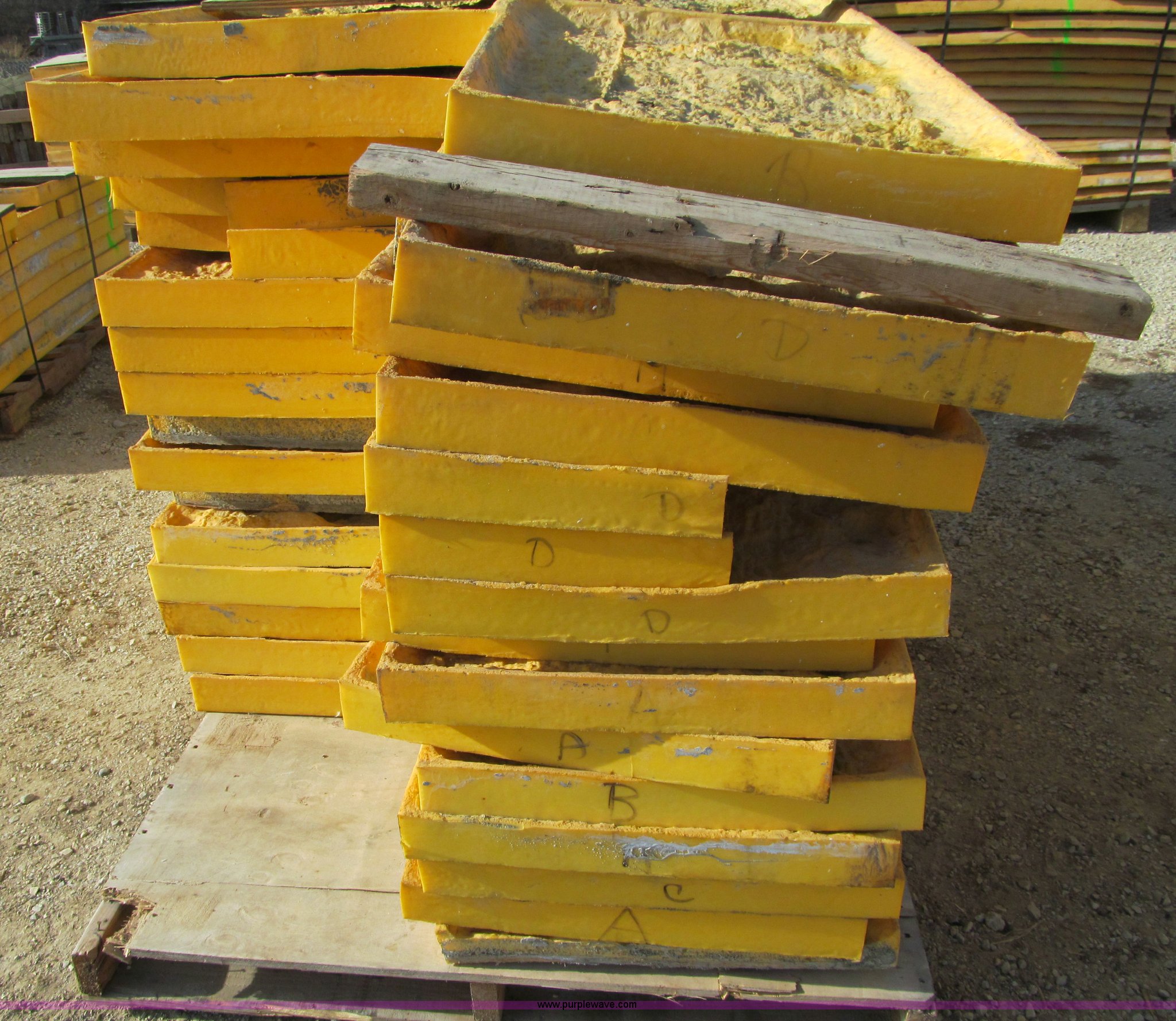 Concrete forms and form liners in Harmony, MN Item F5777 sold