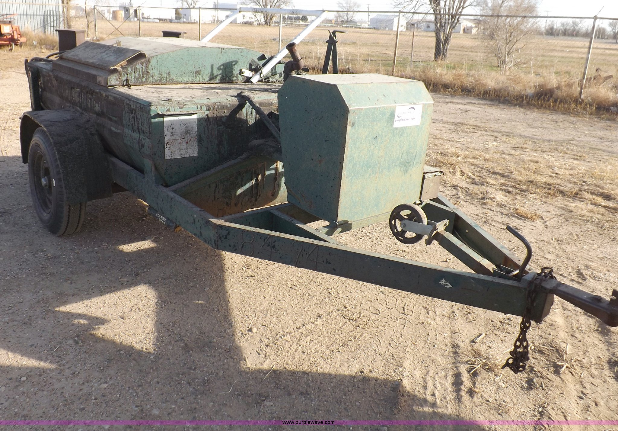 Reeves mobile asphalt kettle in Liberal, KS Item F6345 sold Purple Wave
