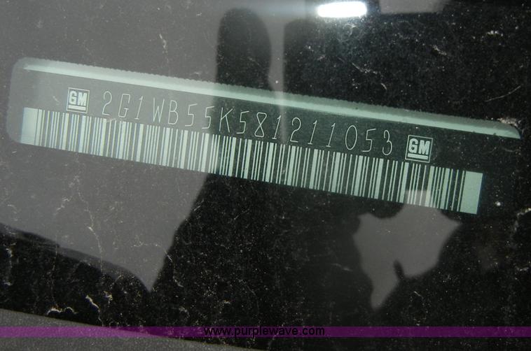 image for item D4549 2008 Chevrolet Impala LS