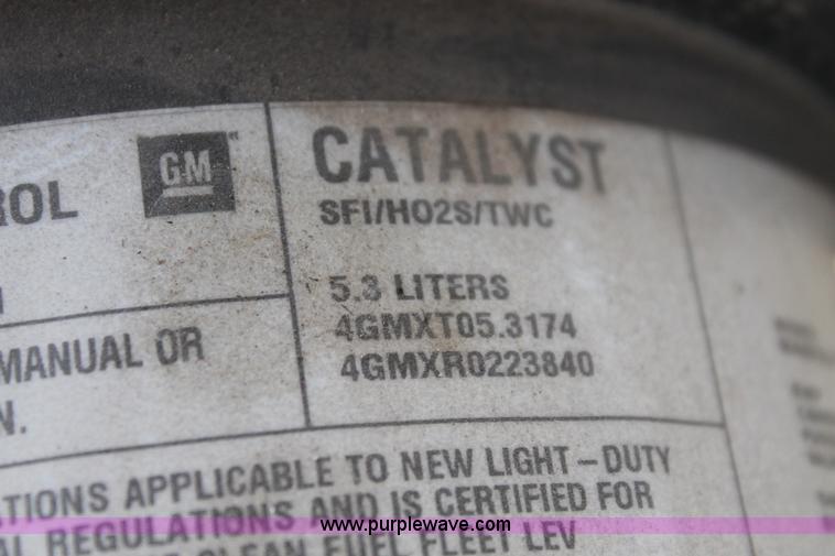 image for item E4312 2004 Chevrolet Express 1500 van