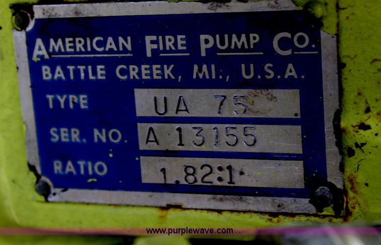 image for item F2897 1981 Ford F700 firetruck