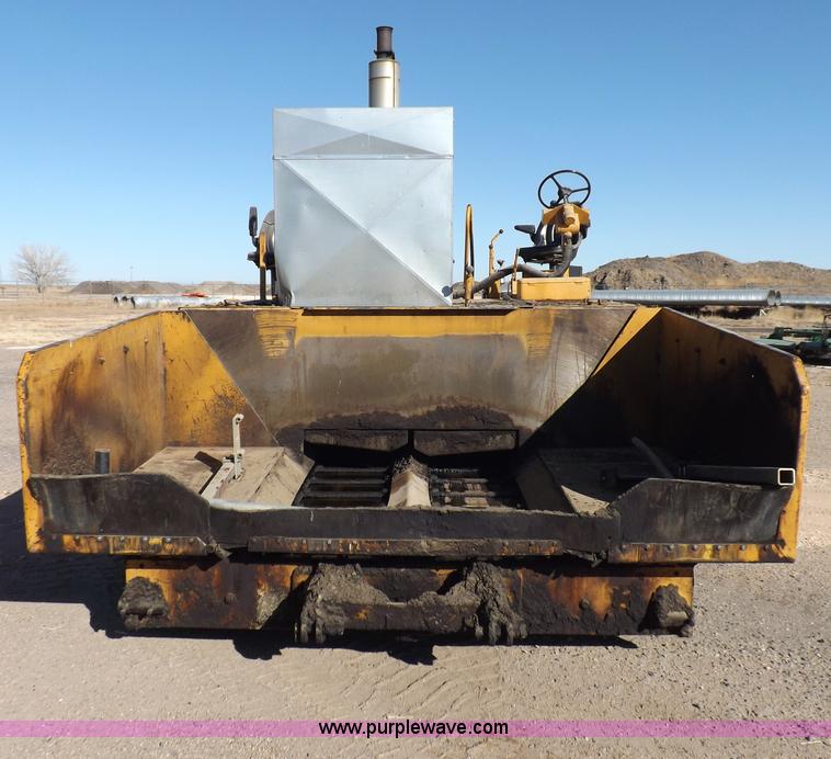 image for item F6342 Blaw-Knox PF120H asphalt paving machine