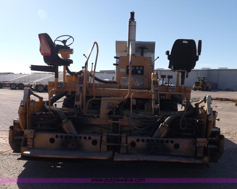 image for item F6342 Blaw-Knox PF120H asphalt paving machine