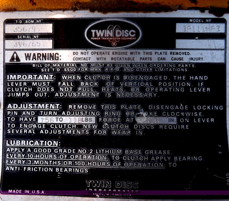 image for item F6343 CMI Corp Windrow asphalt elevating machine