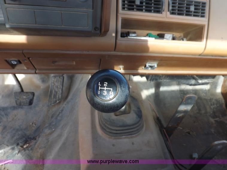 image for item F6354 1990 Chevrolet Cheyenne 2500 flatbed pickup truck