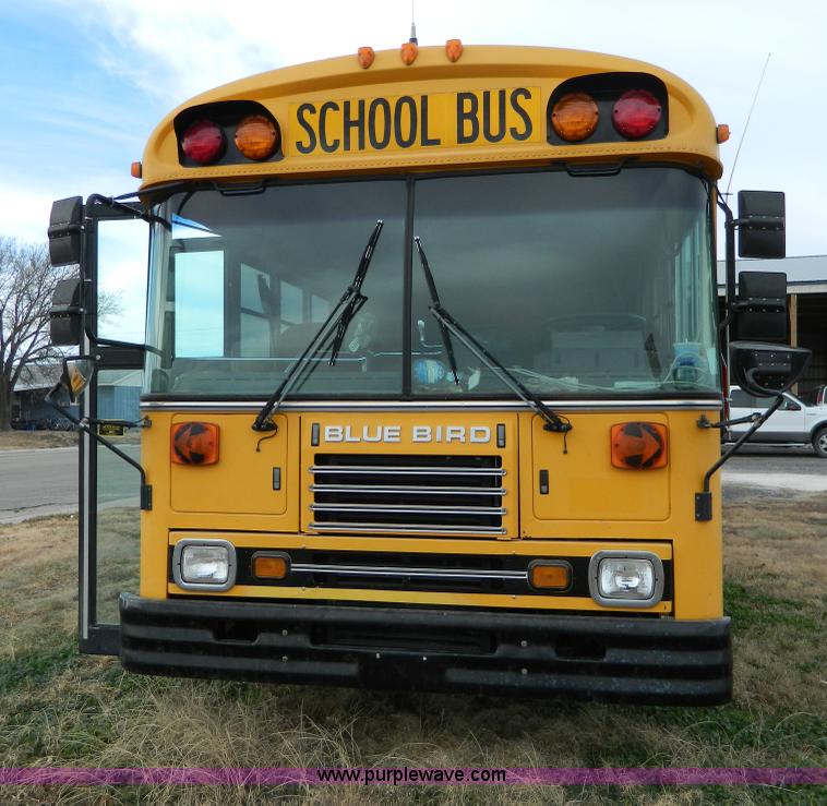 image for item G7656 1997 Blue Bird 44 passenger school bus