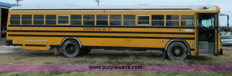 image for item G7656 1997 Blue Bird 44 passenger school bus