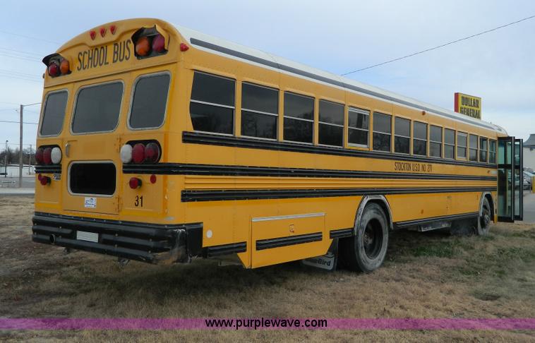 image for item G7656 1997 Blue Bird 44 passenger school bus
