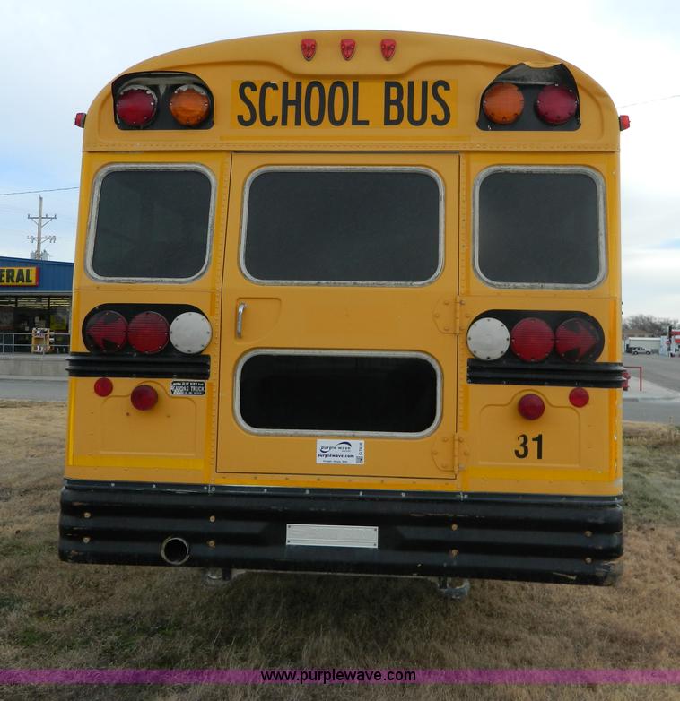 image for item G7656 1997 Blue Bird 44 passenger school bus