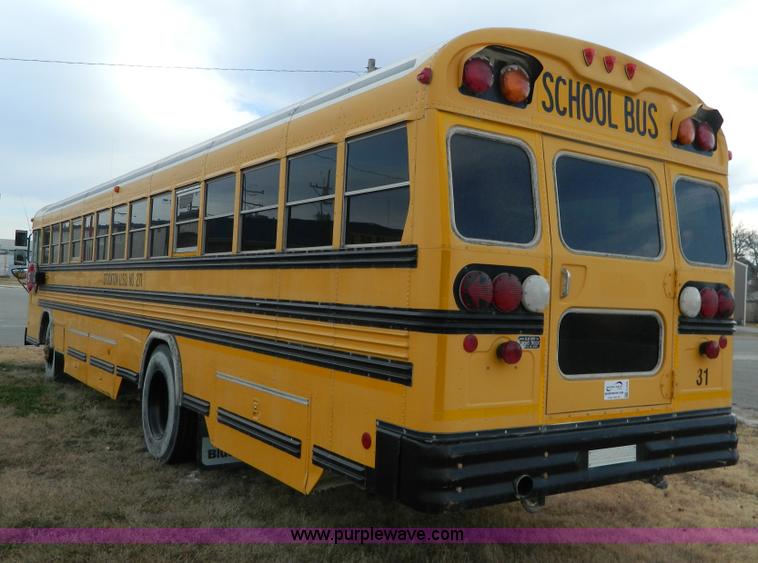 image for item G7656 1997 Blue Bird 44 passenger school bus