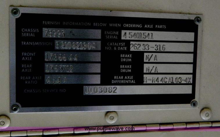 image for item G7656 1997 Blue Bird 44 passenger school bus