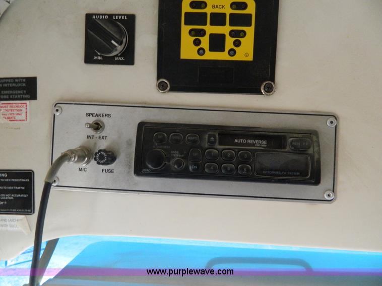 image for item G7656 1997 Blue Bird 44 passenger school bus