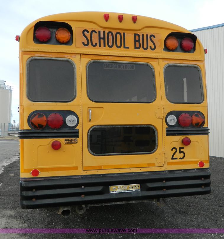 image for item G7657 1993 GMC Blue Bird 42 passenger school bus