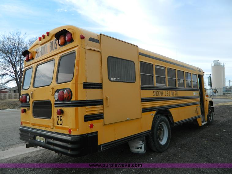 image for item G7657 1993 GMC Blue Bird 42 passenger school bus
