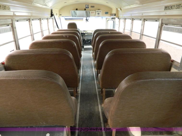 image for item G7657 1993 GMC Blue Bird 42 passenger school bus