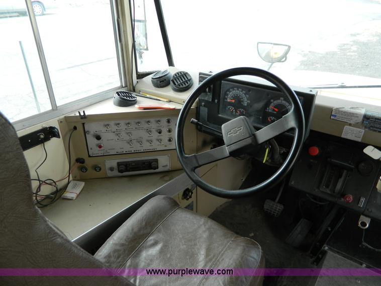 image for item G7657 1993 GMC Blue Bird 42 passenger school bus