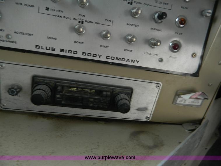 image for item G7657 1993 GMC Blue Bird 42 passenger school bus