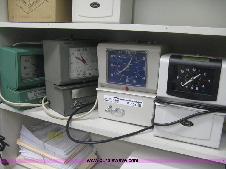 image for item M9155 (4) electric time clocks