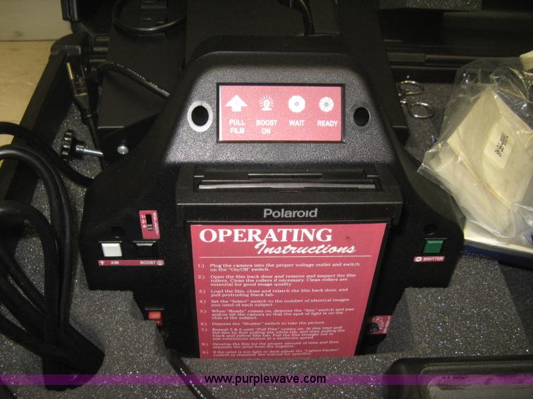 image for item M9156 Polaroid badge making system