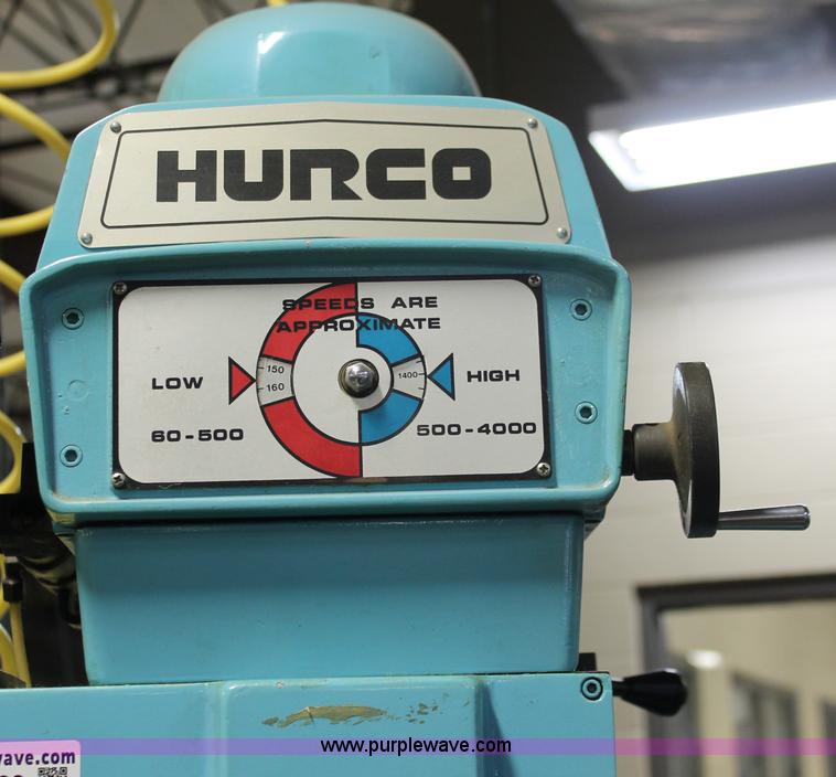 image for item O9466 Hurco CNC mill