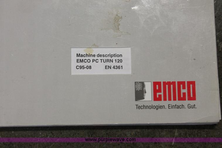 image for item O9467 1995 Emco PC120 CNC lathe