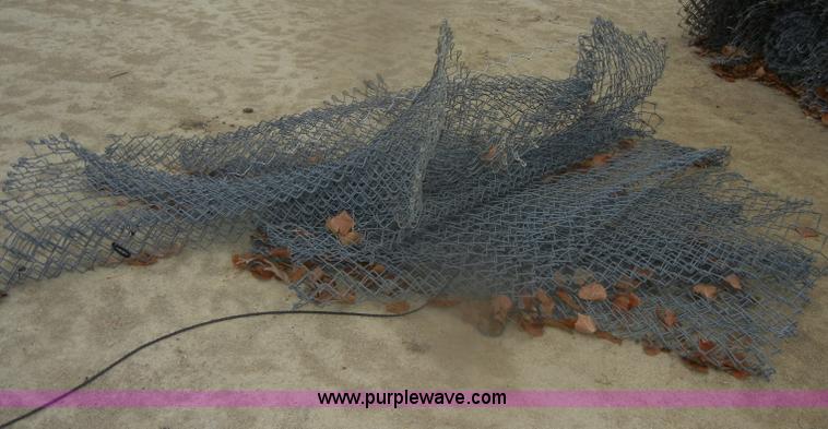 image for item T9620 Assorted chain link fencing and materials