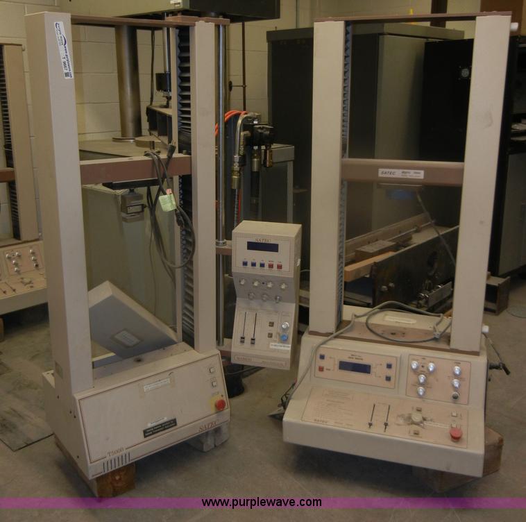 image for item T9667 (2) Satec T5000 table top testing frames
