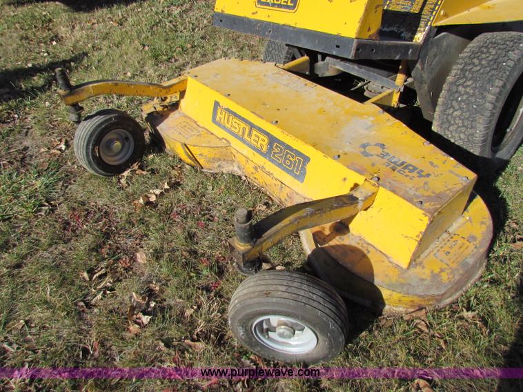 image for item V9417 Hustler 261 ZTR lawn mower