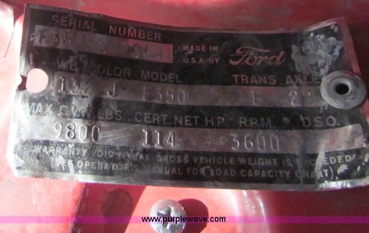 image for item V9418 1962 Ford F350 dump truck