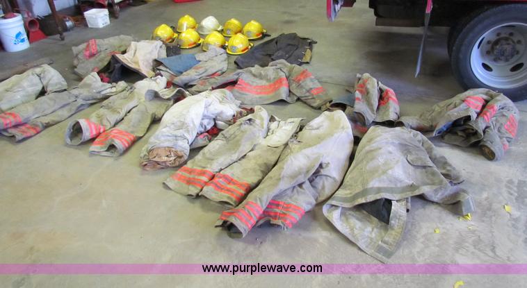 image for item V9421 Assorted firefighter bunker gear