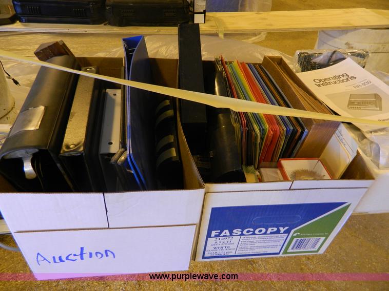 image for item Y9191 Assorted office supplies